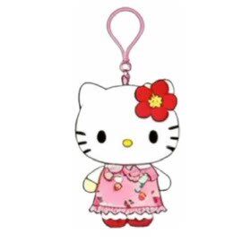 预售需补邮 slo港版复古碎花裙hellokitty美乐蒂毛绒挂件