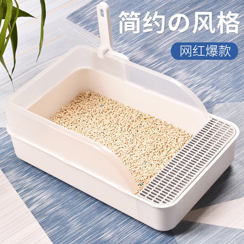 猫砂盆大防外溅全半封闭式猫厕所大号小号猫沙防臭猫屎猫咪用品