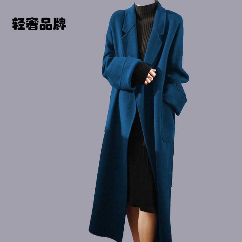 朗姿约定大衣高级感加厚慵懒风睡毛呢外套