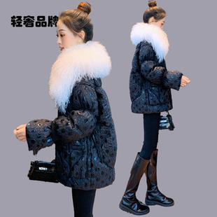 朗姿约定白鸭绒羽绒服女短款2026年冬加厚减龄显瘦滩羊毛领外套