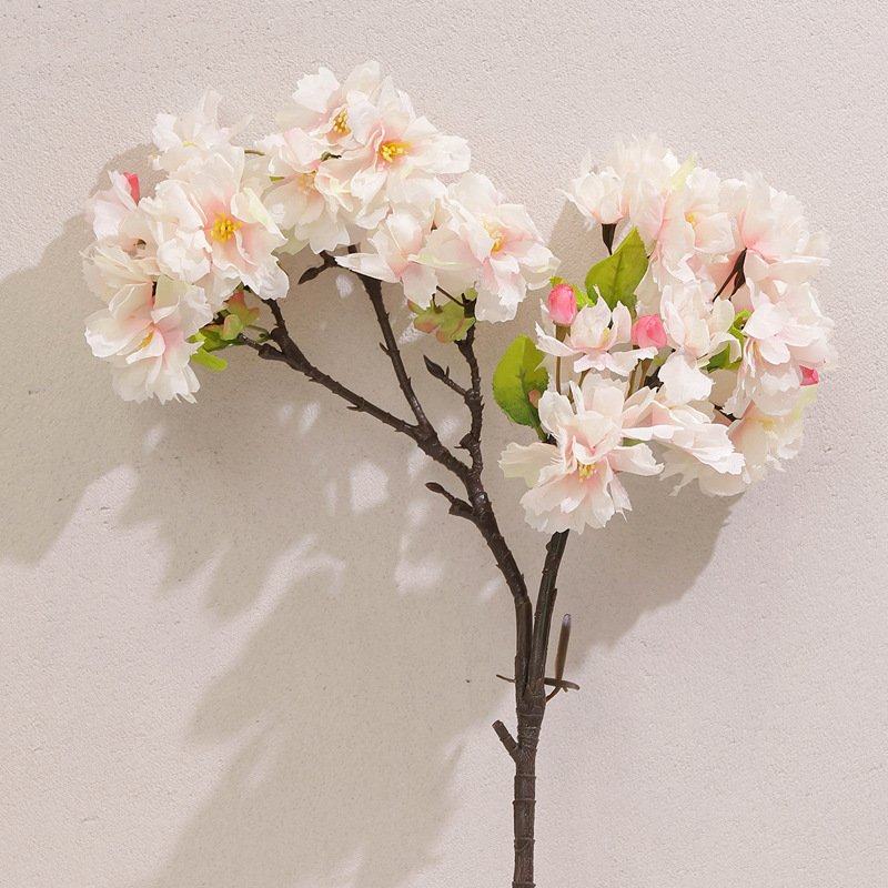 ins松月樱花假花桃花绢花餐桌婚庆干花插花花束拍摄道具,家居饰品,仿真花/假花,淘宝优惠券,粉丝福利购,淘宝优惠卷