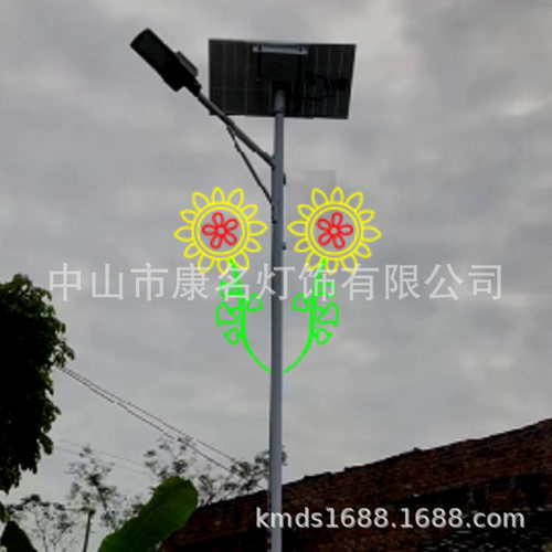 太阳能灯杆造型灯，太阳能中国结，太阳能灯笼，太阳能灯杆小品灯