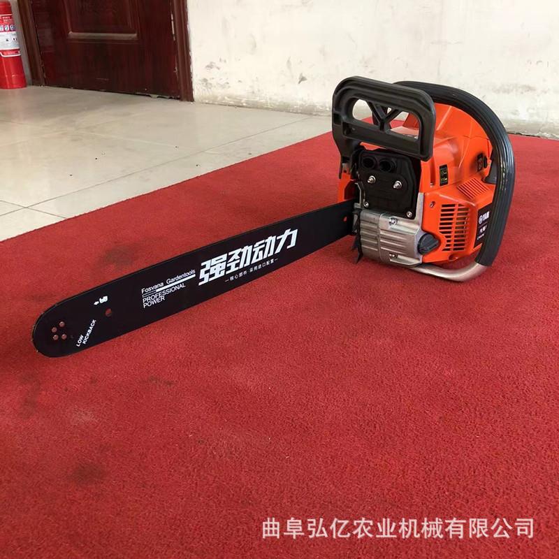 轻便手持小型汽油伐木锯果园树枝修剪链条锯南方毛竹甘蔗切割油锯
