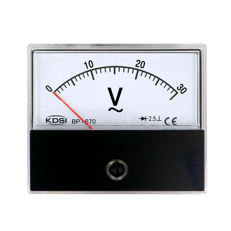 KDSI指针式机械设备用表BP-670 AC30V整流式 交流电压表
