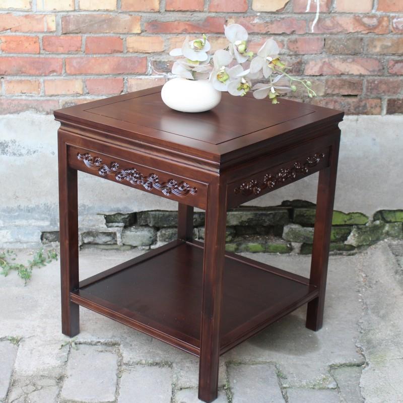 纯全实木小方几客厅小茶几沙发侧边角几边桌新中式小方桌正方简约