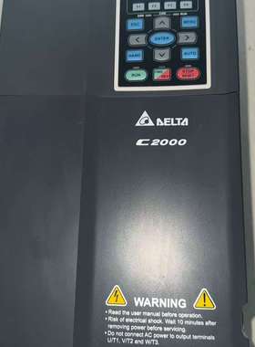 全新台达变频器VFD075C23A，只装柜未使用过，项目变动议价