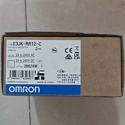 光电传感器E3JK-RR12-C，全新原装正品，24年议价