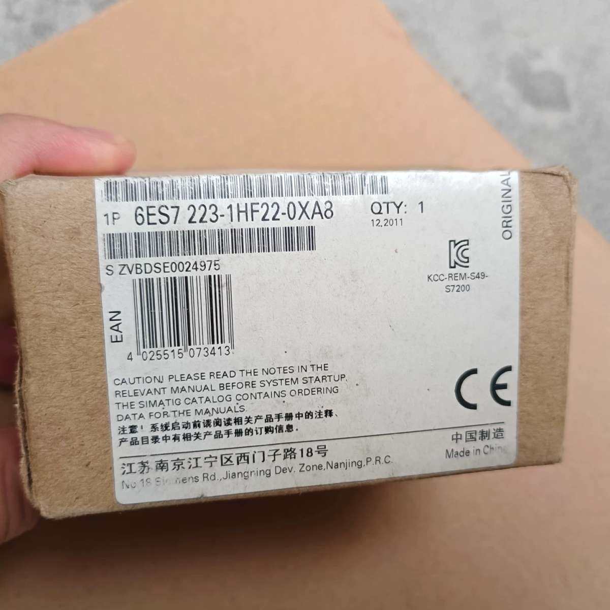 全新6ES7223-1HF22-0XA8，原装正品已开议价