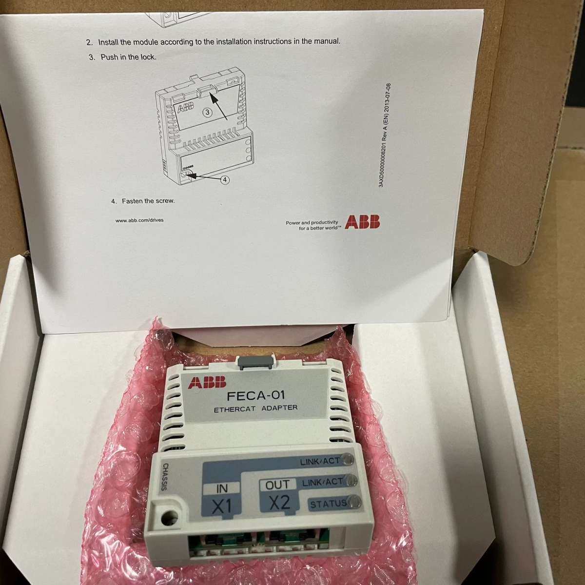 FECA-01 全新变频器通讯模块 老款型号库存货，实议价