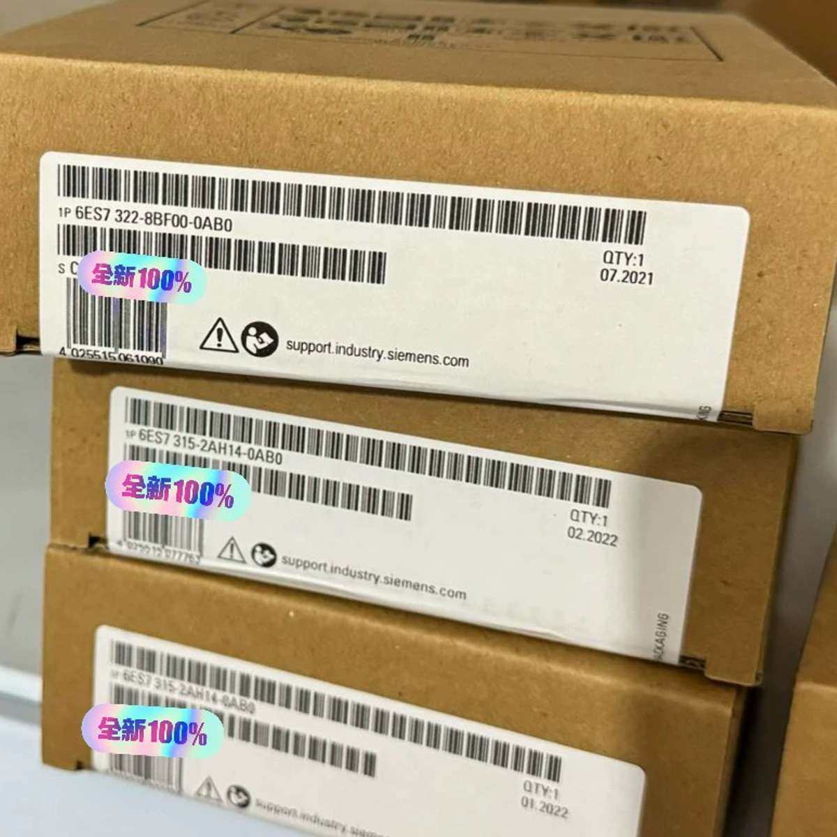 全新的PLC模块，型号有6ES7 322-8BF议价
