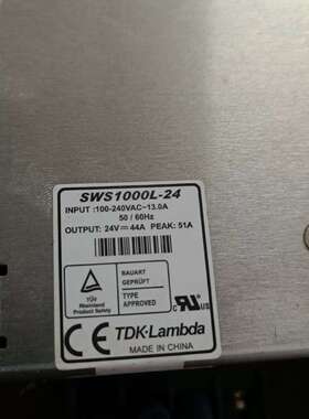 TDK兰达电源SWS1000L-24  24v  44A ，议价