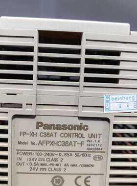 PLC FP-XH C38AT，型号AFPXHC38AT议价