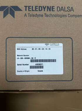 Dalsa工业相机LA-GM-02K08A-50-R，全新未议价