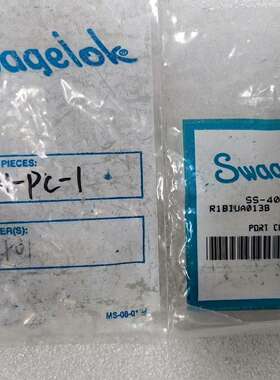 世伟洛克 Swagelok  SS-401-PC-1 全新原议价