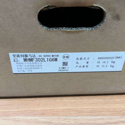 全新3KW 交流伺服电机 MHMF302L1G6M全议价