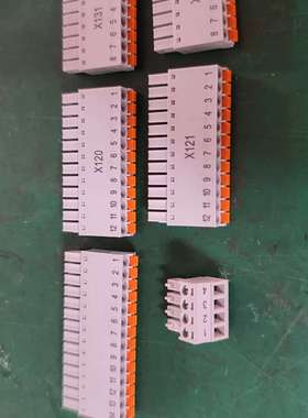 伺服控制单cu310专用插头 接线端子 8孔 12孔议价