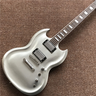 SG银色 GCUSTOM G400 电吉他 SHOP 可按照要求定制定做电吉他