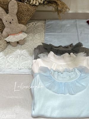 2025秋冬新款儿童韩版女童休闲百搭纯棉加绒加厚打底衫上衣