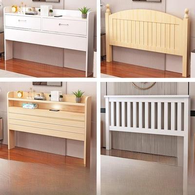 定做实木床头板经济1.5双人床头靠背板1.8简约现代榻榻米床头单买