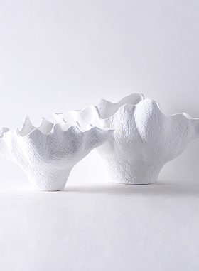 展会新品中式g样板间金属釉创意花盆客厅家居异形花器陶瓷工艺品