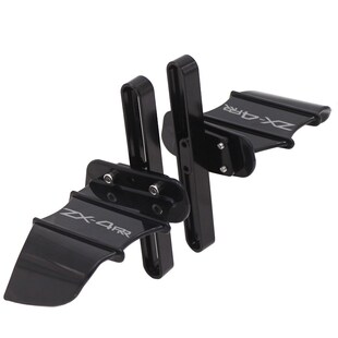 适用川崎ZX4gR ZX4RR改装前轮定风翼蝙蝠翅膀破风导流翼风刃可调