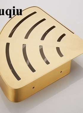 Tuqiu Corner Shelf Wall Mounted  AluminuLm Bathroom Soap Dis