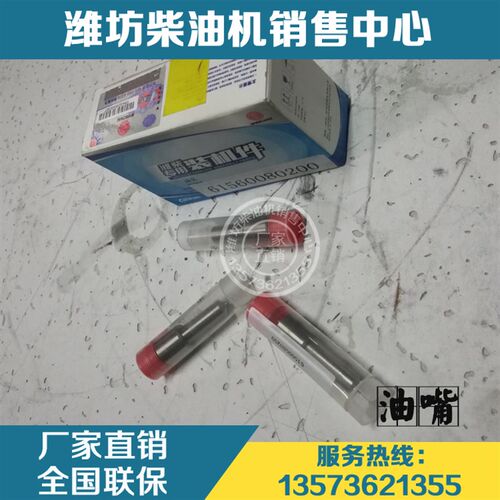 潍柴斯太尔WD615 WP10柴油发动机喷油器E油头61560080200油嘴 原