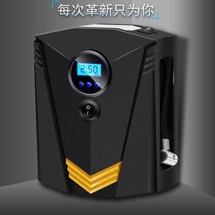 充气泵打气泵便携车载式汽车电动轮胎气G筒轿车小用12v加车多功能
