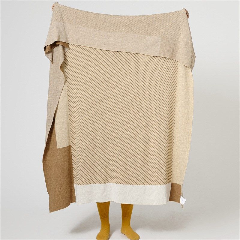 瑞景纺织拼色羊j毛混纺针织航空毯沙发盖毯软装家居搭毛毯松逸格,床上用品,休闲毯/毛毯/绒毯,淘宝优惠券,粉丝福利购,淘宝优惠卷