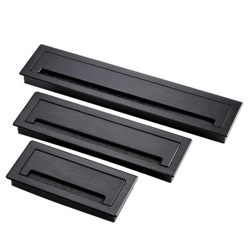 电视柜穿线孔盖板穿线孔电脑桌线孔盖办公桌穿线盒桌面过线装饰盖