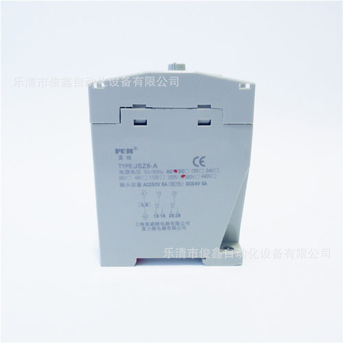 富继jsz8-a电子式时间继电器jsz8-0 60s/60m 220v 50/60hz