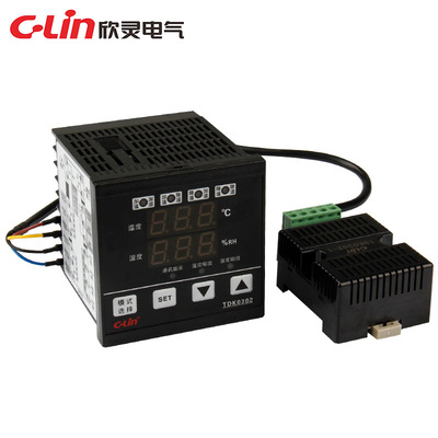 欣灵 TDK0302 智能型温湿度控制器 带RS485模块 3M引线