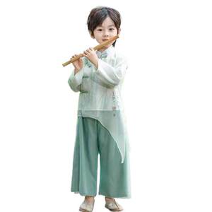小池演出服诗韵童心青花