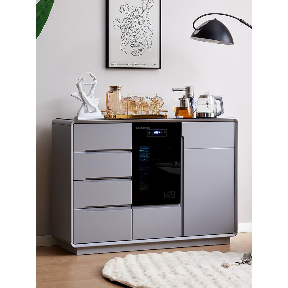 Voice意大利家用实木茶吧机饮水机全自动客厅可携茶消毒豪华一体