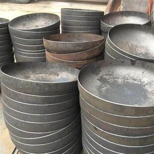 碳钢封头管帽异形焊接盖冲压定做堵头管道椭圆铁水灌钢管封头