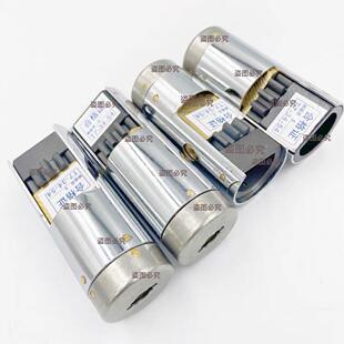 防盗门半截锁芯一面插钥匙锁芯单开 锁芯替换特能门自动锁锁配件