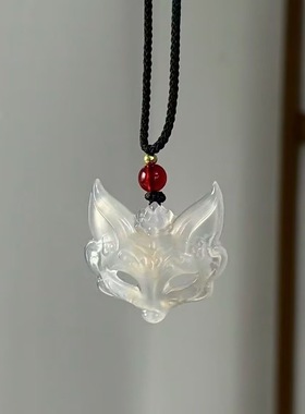 狐狸面具项炼国风美学吊