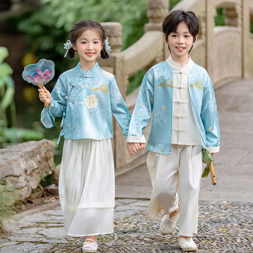 儿童汉服幼儿园春秋款兄