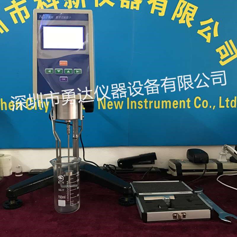 银浆粘度计 银浆粘度测试仪 导电银浆 导电J油墨粘度检测仪NDJ-8S