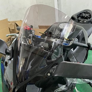 凯越321RR改装竞技风挡 前挡风玻F璃 刀锋版加高导流罩配件赛道版