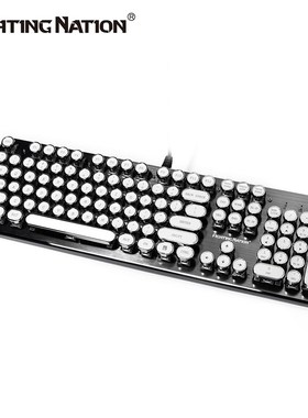 Mechanical Gaming Illuminwate Backlit Keyboard Round/ Square