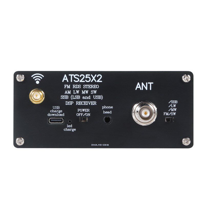 ATS-25X2 FM RDS APP网络WIFI 全波段收音机带R频谱扫描 DSP接收