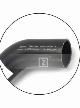 挖掘机 卡特E320Cq中冷器软管(带中冷) 发动机中冷箱橡胶进气管