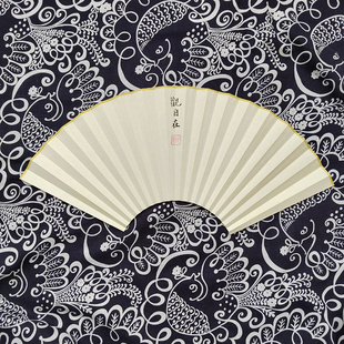 手写心经小楷毛笔字书法作品定制宣纸折扇子7/9/9.5/1Y0寸苏工扇