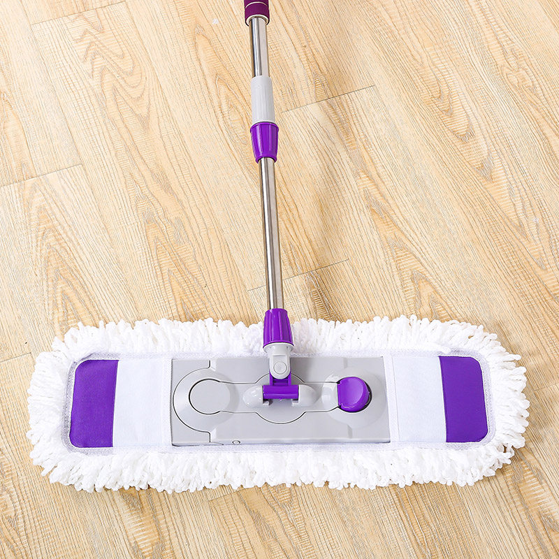 大平板拖把家用木地板平拖托把尘推墩布旋转拖布套式棉线实木地拖