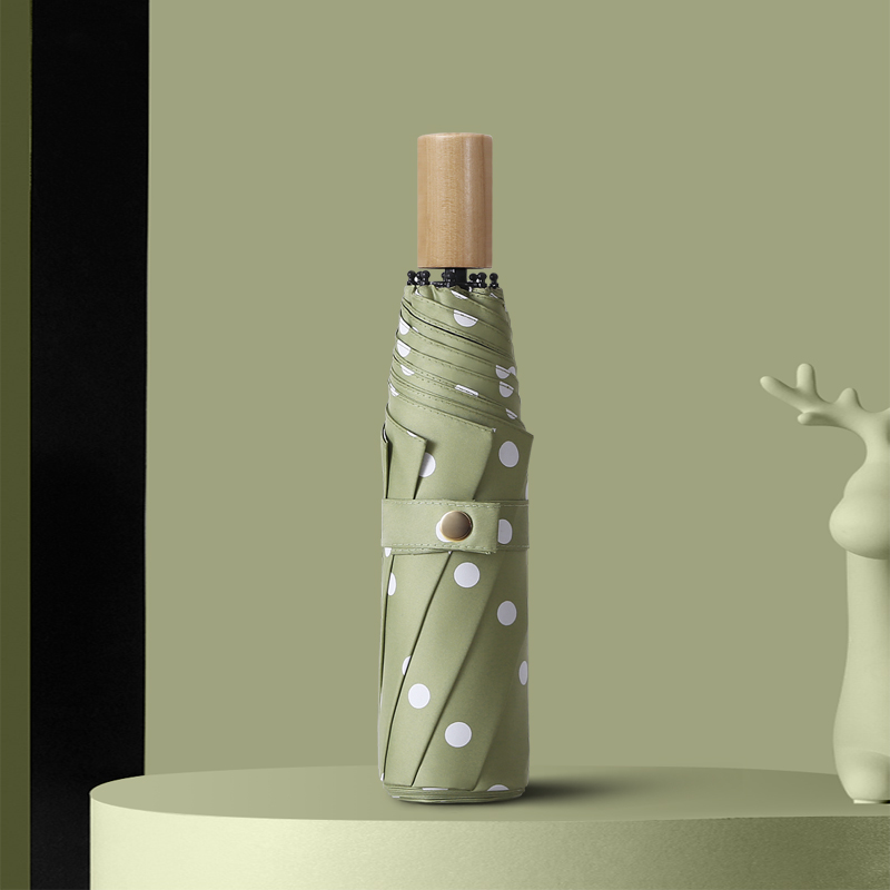 折叠晴雨两用雨伞黑胶防晒防紫外线太阳伞韩国女小清新遮阳伞学生