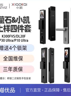 萤石小凯上样四件套K300FVS+DL20F+P30 ULTRA+P10 ULTRA