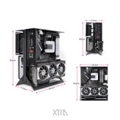 Xproto MATX开放式 ATX XTIA 机箱小尺寸16L全铝定制