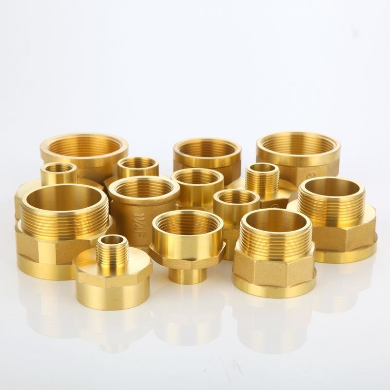 全铜内丝1.2寸1.5寸变2v寸管古转4分6分1寸双内丝直接变径异径接