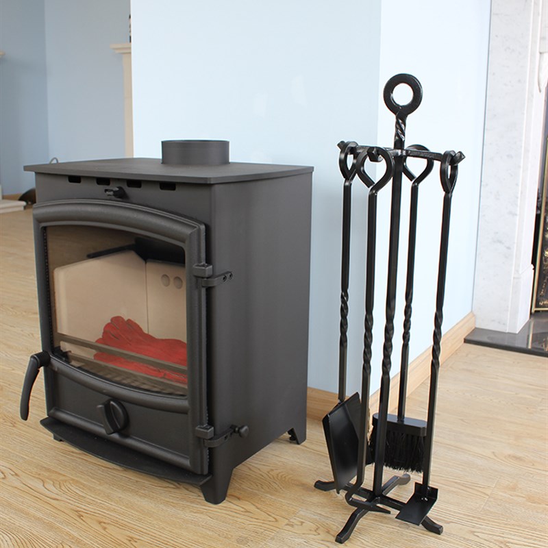 燃木壁炉操作工具 火炉工具套装 TOOL SETM 铁艺摆件  壁炉火钩灰